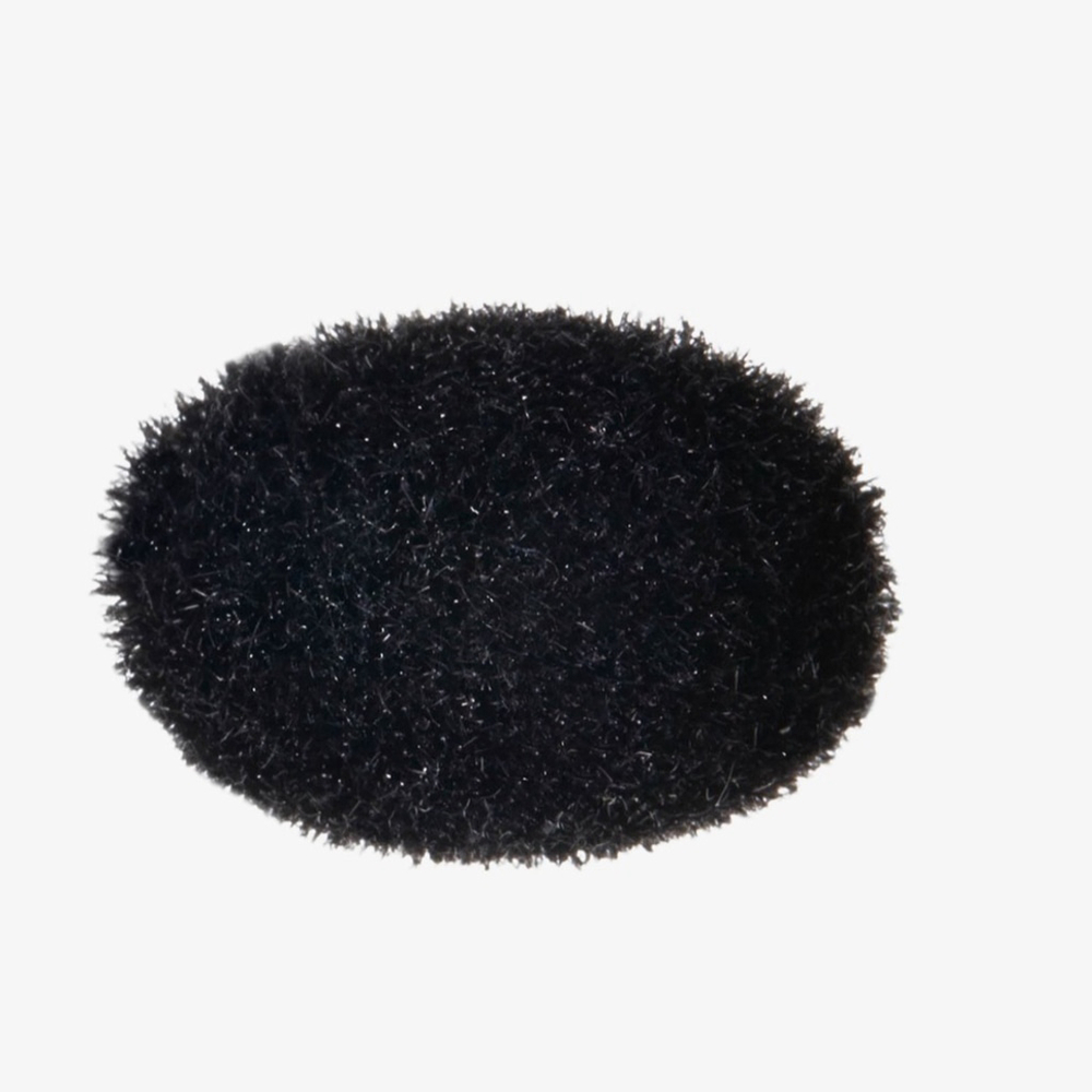 MAC 129 Synthetic Powder + Blush Brush BLACK NEW Beauty - Picture 3 of 5
